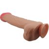 PRETTY LOVE - SÉRIE SLIDING SKIN DILDO REALÍSTICO COM VENTOSA DESLIZANTE PELE CARNE 26 CM - Image 2