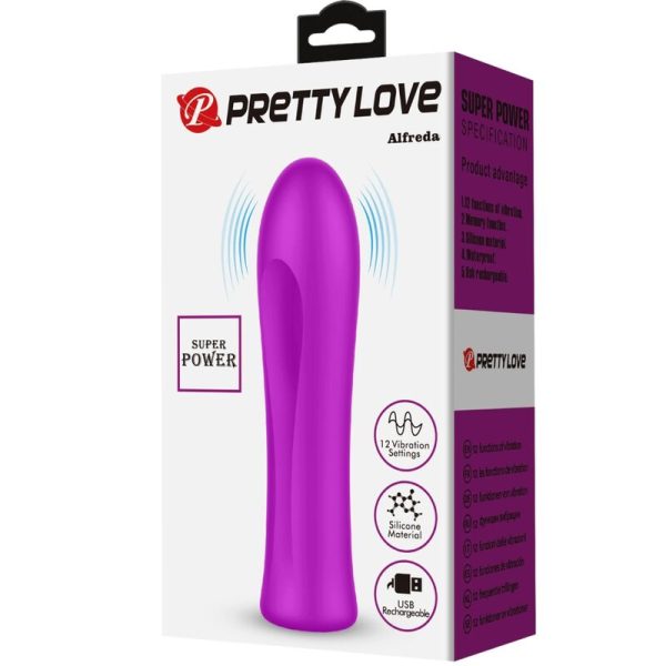 PRETTY LOVE - ALFREDA SUPER POWER VIBRADOR VIOLETA - Image 8