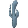 CALIFORNIA EXOTICS - VIBRADOR TRIPLO ECSTASY CINZA - Image 4
