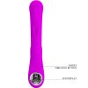 PRETTY LOVE - SKYLAR VIBRADOR ESTIMULADOR ROXO - Image 8