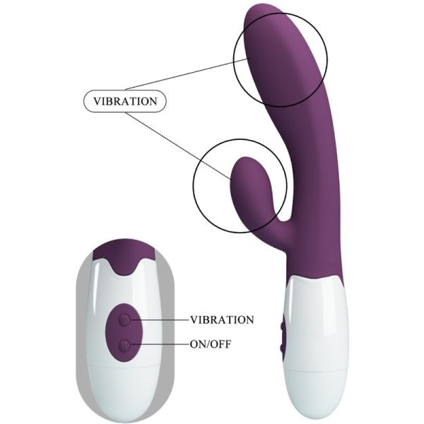 PRETTY LOVE - ALVIS VIBRADOR COELHO E PONTO G ROXO - Image 8