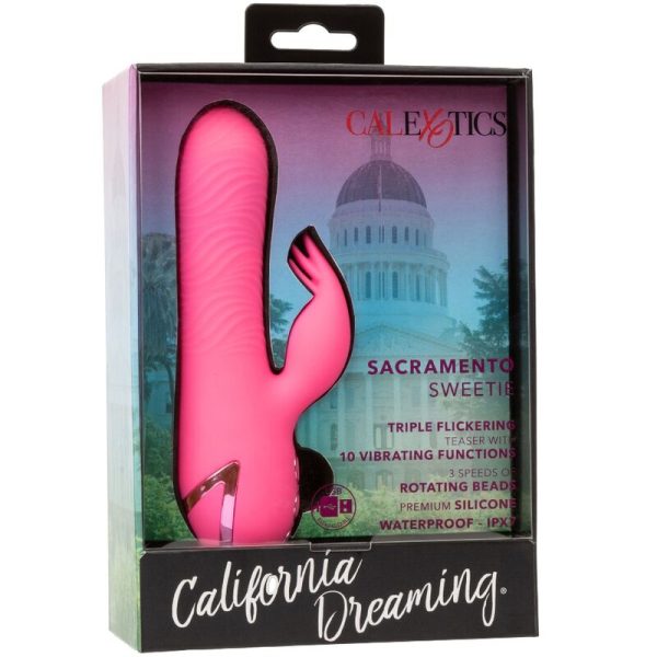 CALEXOTICS - SACRAMENTO SWEETIE VIBRADOR COELHO ROSA POR CALIFORNIA DREAMING - Image 10