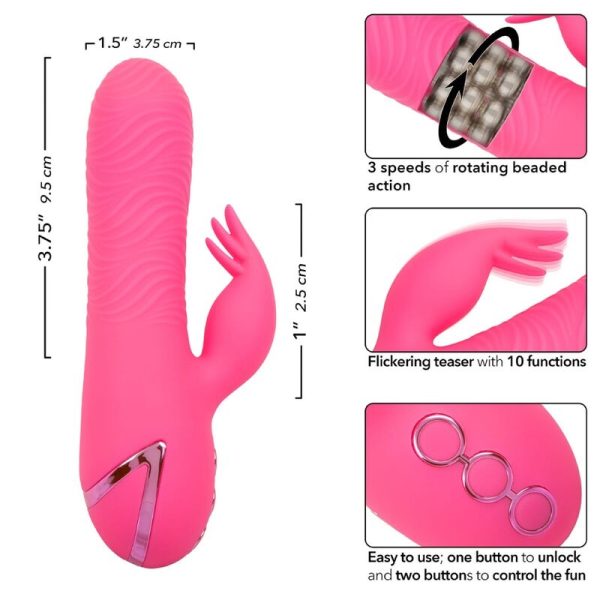 CALEXOTICS - SACRAMENTO SWEETIE VIBRADOR COELHO ROSA POR CALIFORNIA DREAMING - Image 8