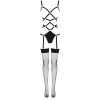 LIVCO CORSETTI FASHION - THIARA LC 20213 CONJUNTO CORPO + MEIAS PRETAS - Image 6