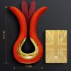 G-VIBE - VIBRADOR GVIBE MAXI COM DUAS PONTAS FLEXÍVEIS CORAL - Image 2