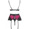 LIVCO CORSETTI FASHION - NAHIR LC 20214 SUTIÃ + CALCINHA + CINTO-LIGA - Image 3