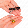 KINK - PINÃAS PINGENTE JINGLE BELL DOURADA 6 CM - Image 3