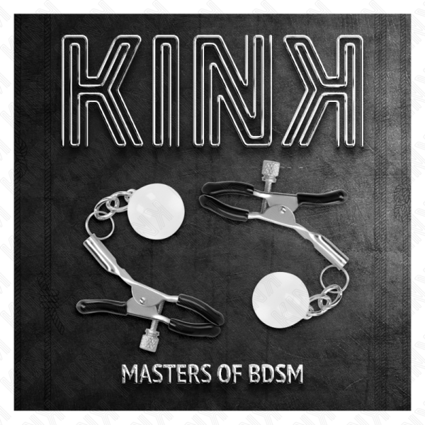 KINK - GRAMPOS DE BICO DE VIDRO PRATA 6 CM - Image 5