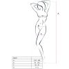 PASSION WOMAN BS031 BODYSTOCKING WHITE ONE SIZE - Image 2