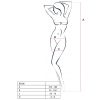 PASSION WOMAN BS036 BODYSTOCKING WHITE ONE SIZE - Image 2