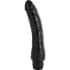SEVENCREATIONS VIBRATOR DE JELATINE BLACK 20 CM.