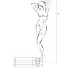 PASSION WOMAN BS047 BODYSTOCKING - BLACK ONE SIZE - Image 3