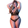BRALETTE CON TIRANTES AJUSTABLES - NEGRO - Image 2