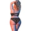 BRALETTE CON TIRANTES AJUSTABLES - NEGRO - Image 4