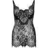 LEG AVENUE MINI VESTIDO SEXY DE ENCAJE Y STRASS - NEGRO - Image 4