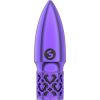 GLITTER - RECHARGEABLE ABS BULLET - MORADO