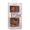 PENE DE SILICONA DE DOBLE DENSIDAD DE 17,75CM - MARRÓN - Image 2