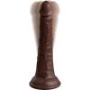 7 INCH 2 DENSITY VIBE COCK - MARRÓN - Image 5