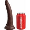 7 INCH 2 DENSITY VIBE COCK - MARRÓN - Image 6