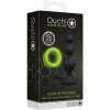 OUCH! - ANILLO PARA EL PENE CON PLUG ANAL - GLOW IN THE DARK - Image 2
