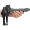 OUCH!-STRAP-ON HUECO TRENZADO - 8 / 20 CM-METALIZADO - Image 9