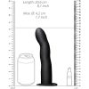 OUCH-CORREA HUECA CURVADA - 8 / 20 CM-NEGRO - Image 10