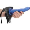OUCH-CORREA HUECA CURVADA - 8 / 20 CM-AZUL METALIZADO - Image 9