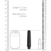 DELIA - BALA VIBRADORA - ABS BULLET WITH SILICONE SLEEVE - 10-VELOCIDADES - NEGRO - Image 4