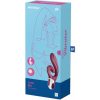 SATISFYER LOVE ME CONEJITO VIBRADOR FLEXIBLE - ROJO - Image 2