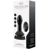 PLUGGY - GLASS VIBRATOR - WITH SUCTION CUP AND REMOTE - RECARGABLE - 10 VELOCIDADES - NEGRO - Image 4