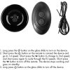 PLUGGY - GLASS VIBRATOR - WITH SUCTION CUP AND REMOTE - RECARGABLE - 10 VELOCIDADES - NEGRO - Image 8