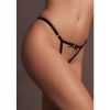LE DÉSIR AIMÉ - TANGUITA CON TIRAS AJUSTABLES- NEGRO - Image 7