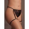 LE DÉSIR MARIE - TANGA CON LIGUERO - NEGRO - Image 7