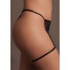 LE DÉSIR MARIE - TANGA CON LIGUERO - NEGRO - Image 8