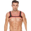 OUCH PUPPY PLAY - ARNÉS DE NEOPRENO - ROJO - Image 5