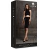 LE DÉSIR- SHADE- KALA XXXVII - DOS PIEZAS CON CUELLO ALTO, CROP TOP Y FALDA - TALLA ÚNICA - Image 3