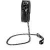 BLAZE COLLAR AND LEASH CROCO BLACK - Image 2