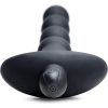 PLUG VIBRADO REMOTO CON BOLAS DE SILICONA - NEGRO - Image 5