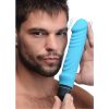 BALA XL CON FUNDA DE SILICONA FORMA PENE - AZUL - Image 7