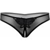 DARING INDRA CROTCHLESS BEADED THONG-NEGRO - Image 4