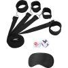 KIT DE RESTRICCIONES PARA LA CAMA - NEGRO - Image 2