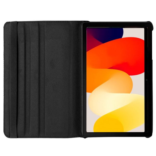 Funda COOL para Xiaomi Redmi Pad SE Giratoria Polipiel Negro - Image 4