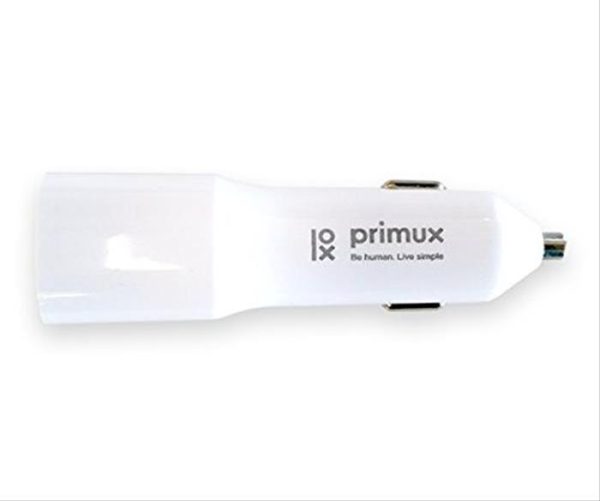 CARGADOR DE COCHE ULTRARRAPIDO 2xUSB PRIMUX