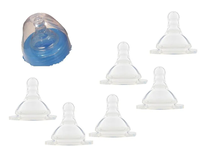 Ultra Wide Neck Baby Bottle Nipple