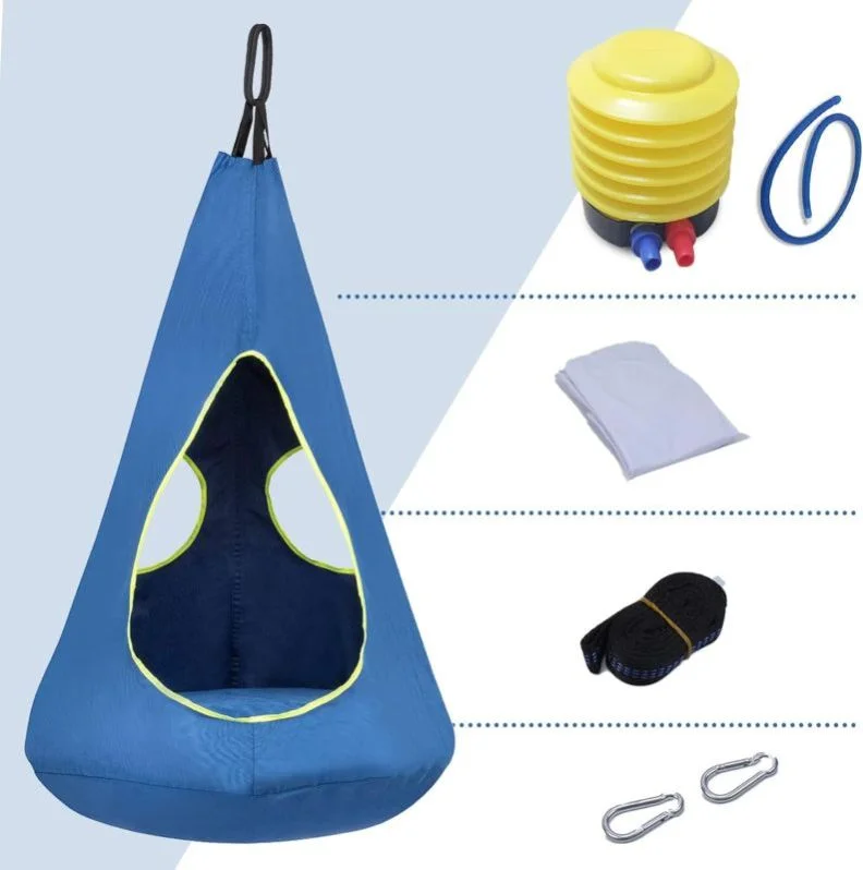 Indoor Plastic Kids Slide Swing Set