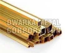 Brass Square Pipe