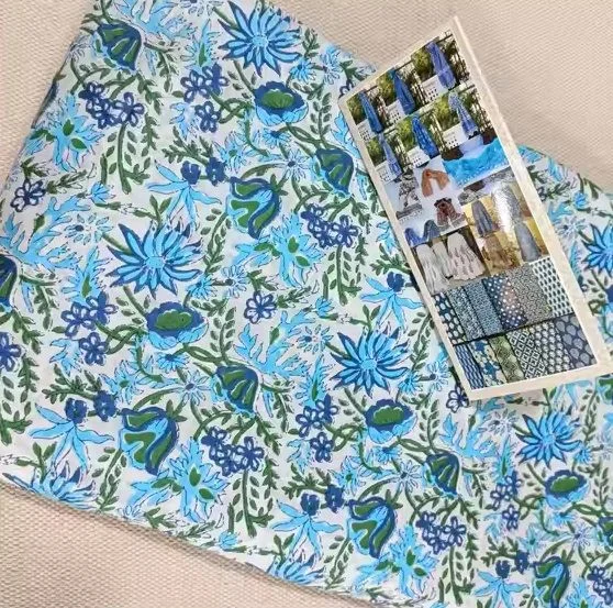 Cotton Fabric Dyed And Grey