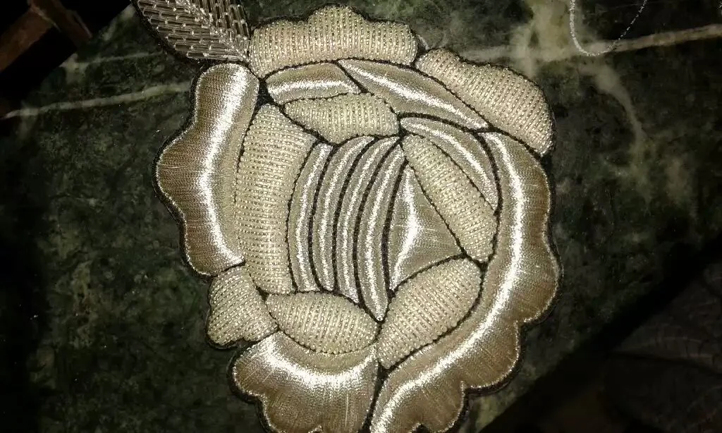 Iron on embroidered patches