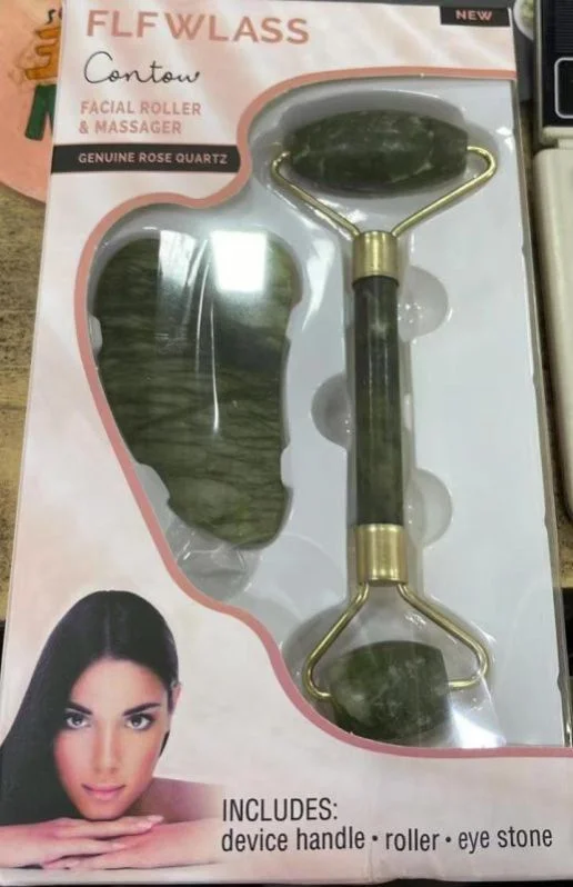 Tiger Eye Gemstone Roller Guasha Face Massager