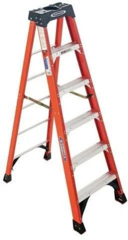 Permanently fixed ladder